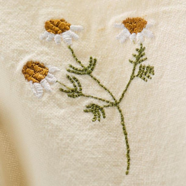 Stofserviet - Flora - Margeurit - Butter cream - 40 x 40 cm