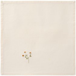 Stofserviet - Flora - Margeurit - Butter cream - 40 x 40 cm
