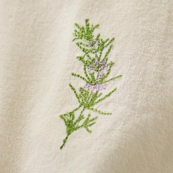 Stofserviet - Summer Vibes - Rosmarin - Butter cream - 40 x 40 cm