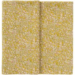 Dug - Rita - Natur med gule, gr�nne og rosa blomster - 120 x 250 cm