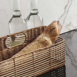 Smuk - og meget praktisk opbevaringskurv fra Nordal