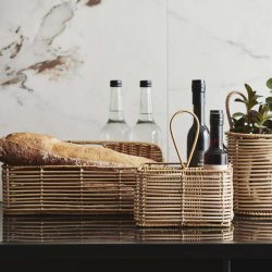 Smuk - og meget praktisk opbevaringskurv fra Nordal