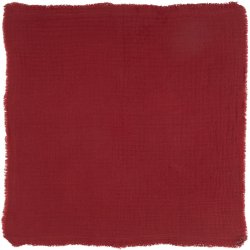 12 r�de stofservietter - Dobbeltv�vede - R�de - 40 x 40 cm