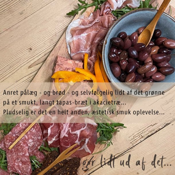 Smukke sager i olieret akacietr til kkkenet.