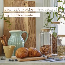 Smukke sager i olieret akacietr� til k�kkenet.