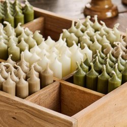 Bedelys - Rustik - Forest Green - H:11 cm