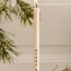 6 styk kertelys - Hygge - :1,3 H:20 cm