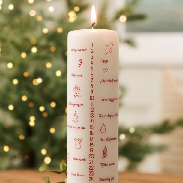 Det hyggeligste kalenderlys &hearts;