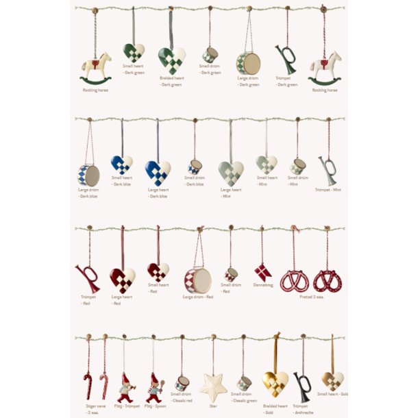 Den klassiske pynt - fra Maileg &hearts;