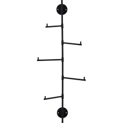 Knager�kke - HDFlex - Sort - H:70 D:6,5 cm