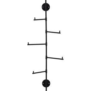 Knager�kke - HDFlex - Sort - H:70 D:6,5 cm
