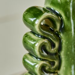 Lysestage - HDDiva - Gr�n - H:9,5 cm