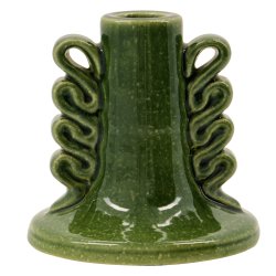 Lysestage - HDDiva - Gr�n - H:9,5 cm