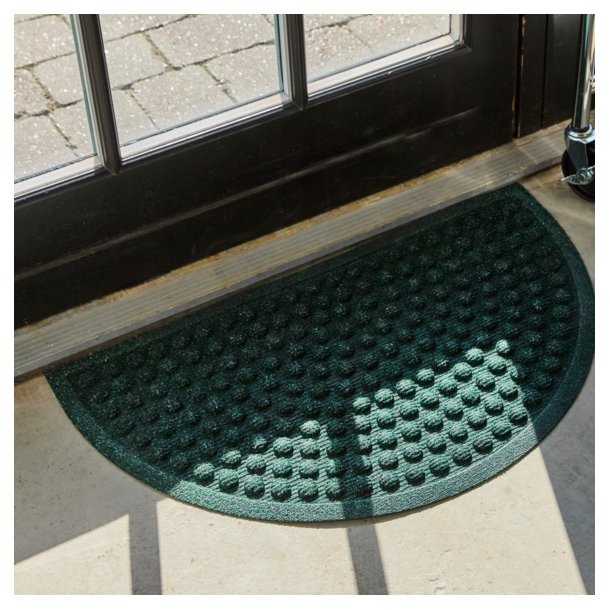 D�rm�tte - HDEntry - Halvrund - Gr�n - 75 x 45 cm