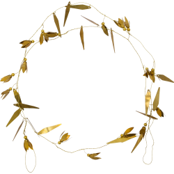 Guirlande - Snowdrop - Champagne