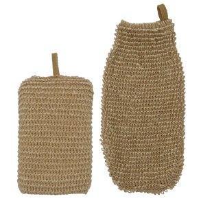 Svamp og eksfolierende handske - MKJute - Nature