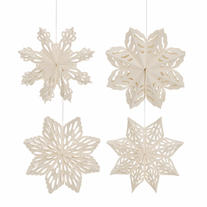 Papirstjerner fra House Doctor � s�t med 4 stk. � �: 15 cm