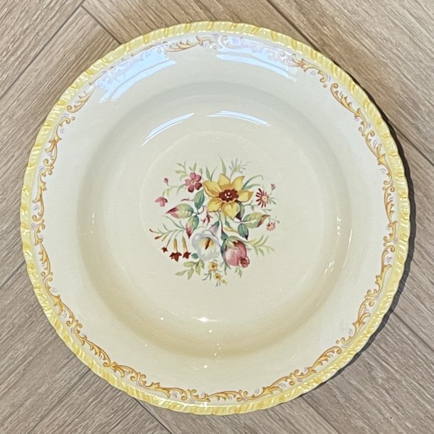 Vintagetallerken - Dyb - �:25 cm