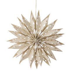Lasersk�ret papirstjerne Eira Stone � 20 cm fra Bungalow
