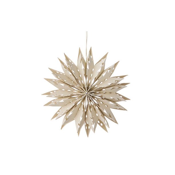 Lasersk�ret papirstjerne Eira Stone � 20 cm fra Bungalow