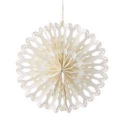 Papirstjerne Frost � White � � 20 cm
