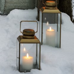 Klassiske, h�ndlavede lanterner fra Madam Stoltz