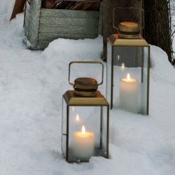 Klassiske, h�ndlavede lanterner fra Madam Stoltz