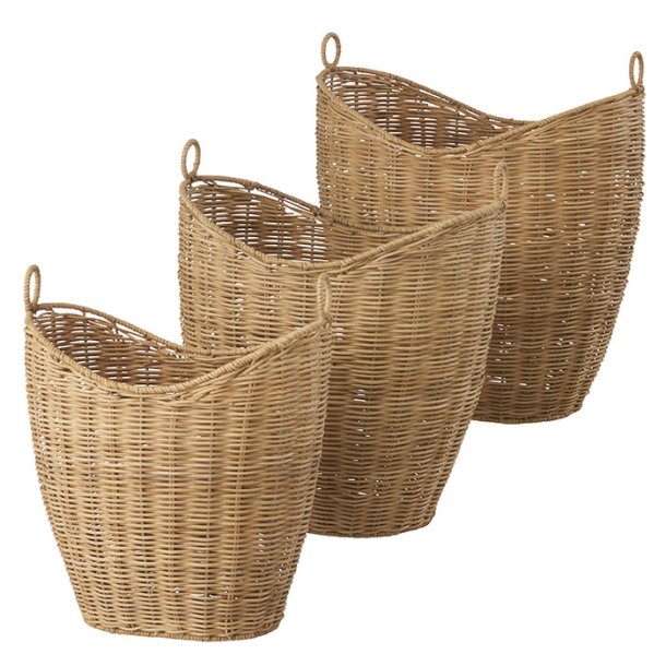 Kurves�t Nova fra Bungalow � 3 stk. i rattan