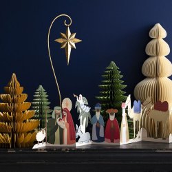Papirguirlande Holy Night � L: 67 cm