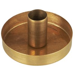 Gloria stage til kertelys 1,3 cm. - Messing