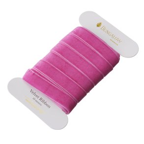 R�dt velourb�nd fra Bungalow 1,6 cm x 10 m