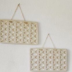 V�gdekoration - Papmach� - 26,5 x 15,5 cm.