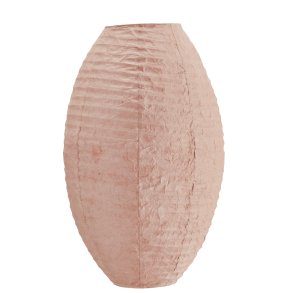 H�ndlavet lampesk�rm - Papaya - 35 x 55 cm